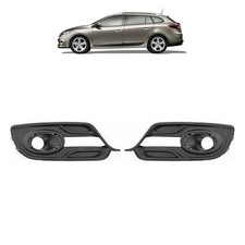 Gitter Blende Stoßstange Set für RENAULT MEGANE III vorne ab 2014 NSW TFL