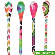 BPA Free Melamine Plates Set of 4 Scratch Resistant Shatterproof Diningware New