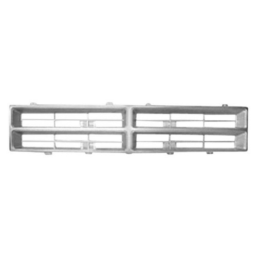 grille-for-1986-1990-dodge-150-pickup-painted-silver-insert-bar-style