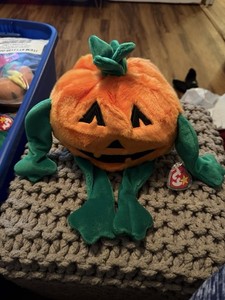 Ty Beanie Baby Pumkin' the Pumpkin 1998 Vintage, Retired