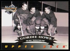 1992-93 Upper Deck Hockey Heroes Gordie Howe Detroit Red Wings #21