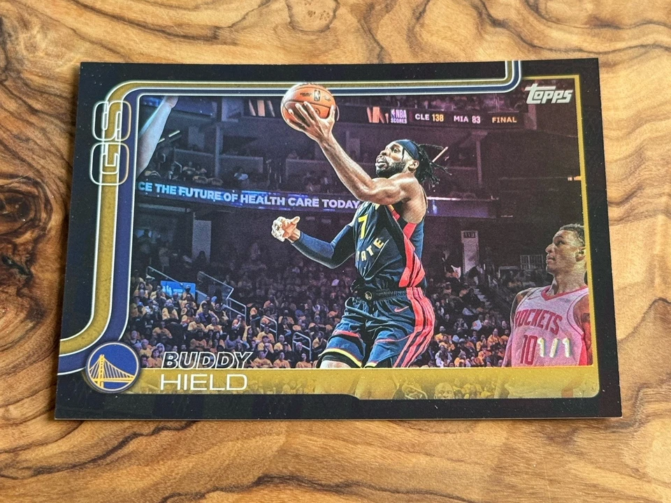 2025-26 Topps NBA Season Tip Off Black Foilboard 1/1 Buddy Hield - One of One! - Image 3 of 4