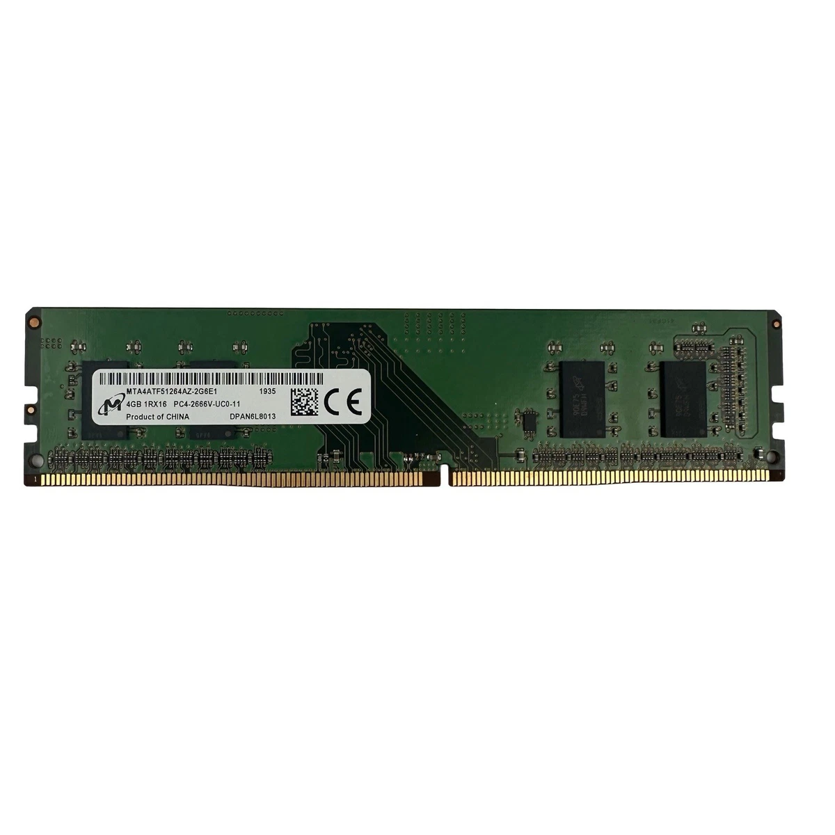 Micron DDR4 SDRAM 4 GB Total Capacity Memory (RAM) for sale | eBay