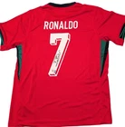 Autographed Soccer Shirt   Cristiano Ronaldo Signed Jersey with GCOA COA