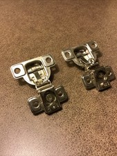 Lot of 2 Salice Cabinet Hinge w/ 1-1/4" OL Mounting Plate Self Closing SP3 / FN
