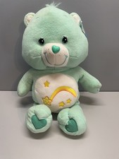 Vtg Wish Care Bear 2004 Jumbo 24  Plush Rare Green Shooting Star Y2K with tags