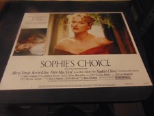 SOPHIE'S CHOICE/ORIG. 11X14  LOBBY CARD SET ( MERYL STREEP/KEVIN KLINE)M46