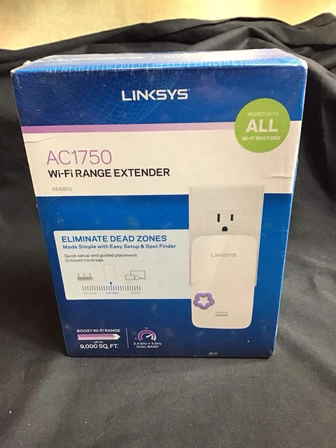 Linksys Ac1750 Wi Fi Range Extender New. Unopened