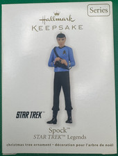 Hallmark Keepsake Ornament 2011 Star Trek Legends Spock 2nd In Series NEW