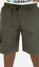 Mens D555 Nick Cargo Shorts with Shaped Leg Pocket Khaki 7XL 8XL bnwt
