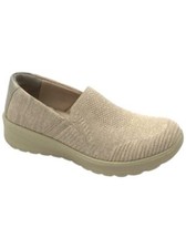 Bzees Getty Knit Slip-On Shoe Beige