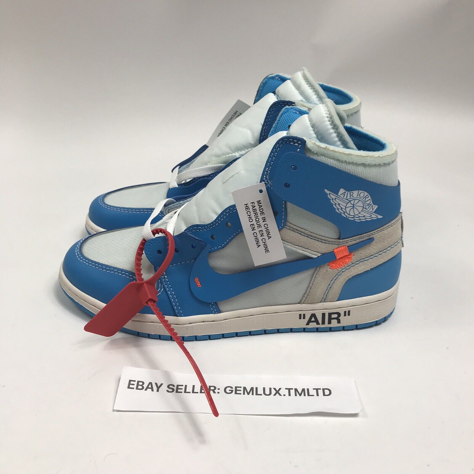 Martin Luther King Junior Manhattan Cita NIKE AIR JORDAN 1 x OFF-WHITE UNC HIGH-TOP SNEAKERS SIZE: UK11.5 / US12.5 |  eBay