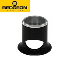 Bergeon 2611 Watchmakers Loupe Eye Magnifier with Removable Lens Aluminum Ring