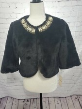 Haani Faux Fur Bolero Size S
