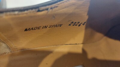 MEZLAN Napoli  Brown Leather Cap Toe Oxford‎ Dress Shoes Mens Size 9.5B MEZLAN Napoli Brown Leather Cap Toe Oxford Dress Shoes Mens  main image 4