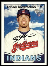 2016 Topps Heritage #516 Shawn Morimando Cleveland Indians RC Baseball