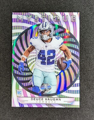 2023 Panini Illusions Mystique Rainbow SSP Case Hit Deuce Vaughn #8 ...