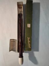 Vintage 12" Dolmetsch Descant Recorder in Original Box Made in England