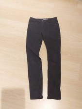 H&M LOGG Jeans Hose Gr. 36 für Mädchen Damen schwarz