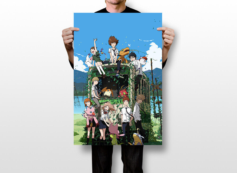 62105 Digimon Adventure Tri Anime 16x12 WALL PRINT POSTER