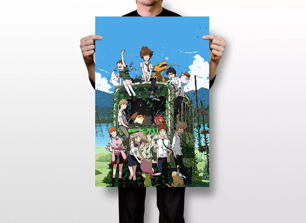 Digimon Adventure Tri Anime Silk Print Wall Art Home Decor - POSTER 20x30