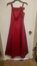 Davids Bridal Size 14 Apple Red Prom Dress