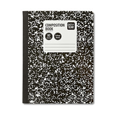  6 pack Pen  Gear Composition Book, Wide Ruled, 80 Pages, 9.75" x 7.5"x 0.25"
