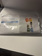 True Living Essentials Mesh Bathroom Hanger, 25" x 14" NEW Dwk154