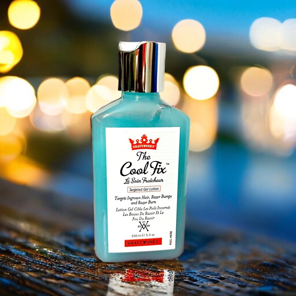 Loción en gel dirigida Shaveworks The Cool Fix para cabello encarnado y protuberancias 5,3 oz nueva sin caja Foto 3 de 4