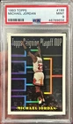 1993-94 Topps Michael Jordan Reigning Playoff MVP Card #199 PSA 9 Mint