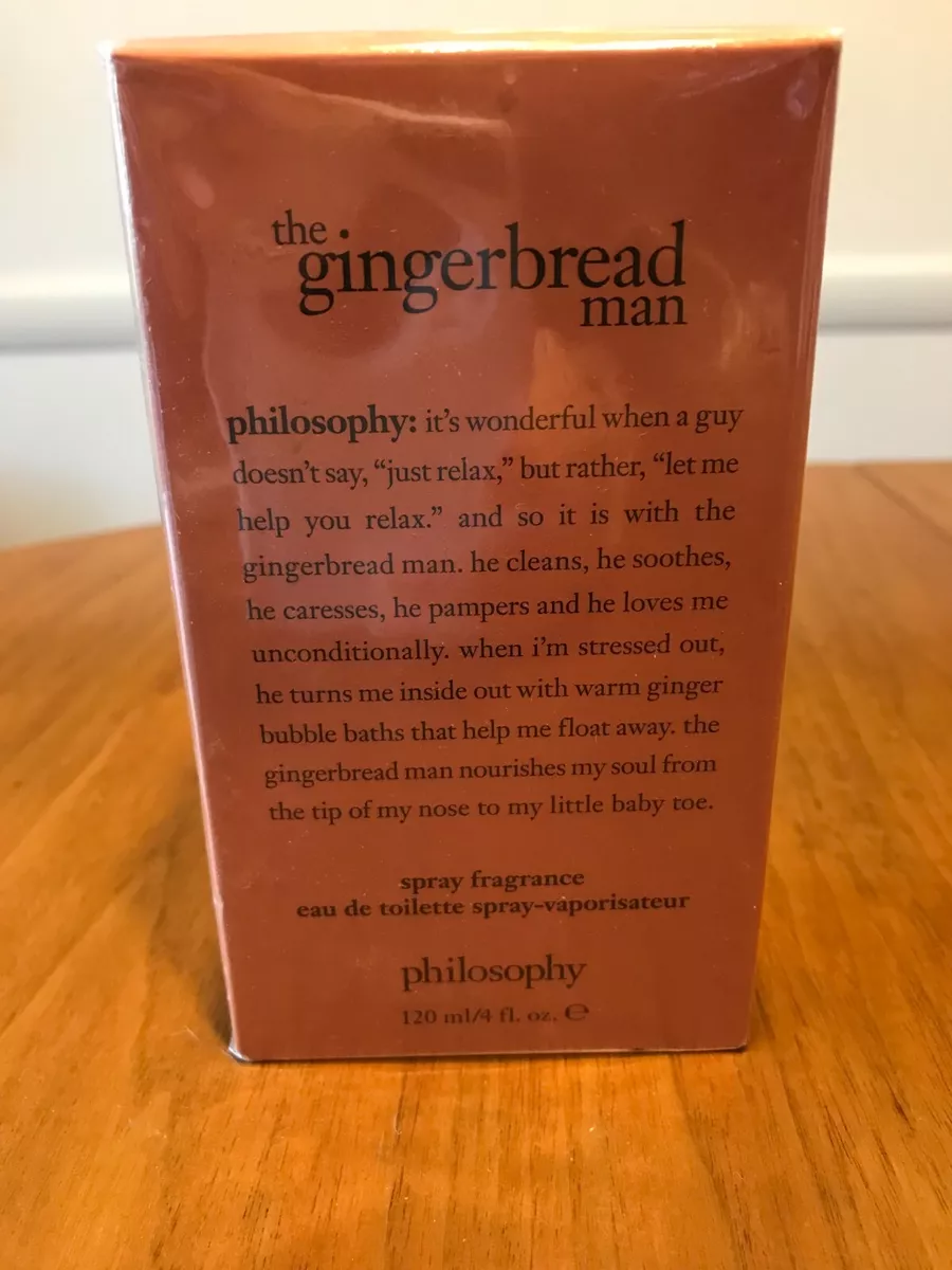 Philosophy gingerbread man perfume sales