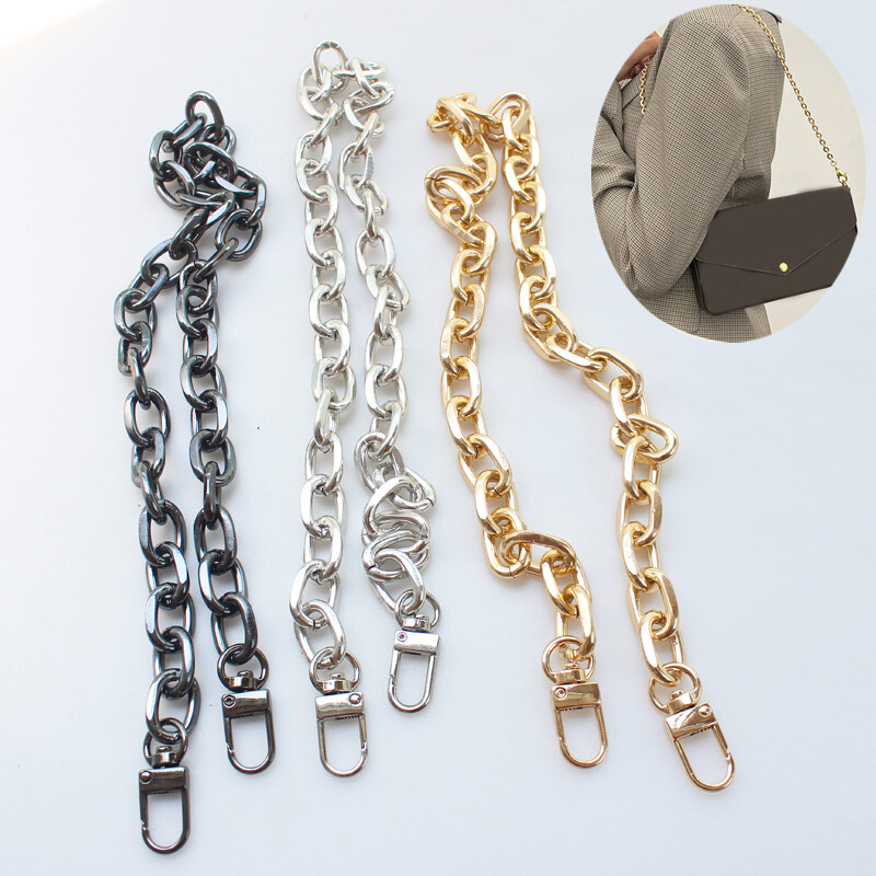Shoulder Bag Chain O Shape Aluminum Handbag Belt Accessories Durable Replacement-image