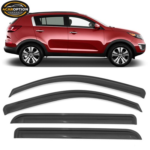 Fits 1116 Kia Sportage Sedan 4DR Window Visors Rain Sun Guard Vent 4