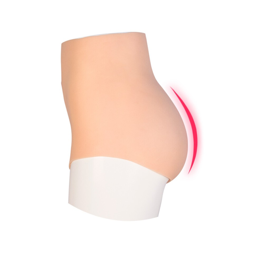 Mutandine Modellanti In Silicone TRANSKIN Con Imbottitura | Per Crossdresser E Transgender, Vita Alta