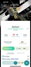 Pokémon shiny Sigilyph background GoTour -  ...