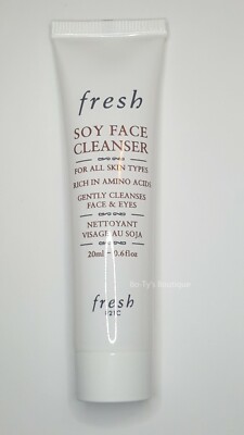 Fresh Soy Face Cleanser *NEW* 0.6 oz AUTHENTIC Face Wash