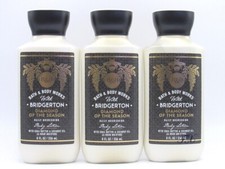 BATH  BODY WORKS BRIDGERTON DIAMOND OF SEASON BODY LOTION 8 OZ LOT OF 3 PCS 