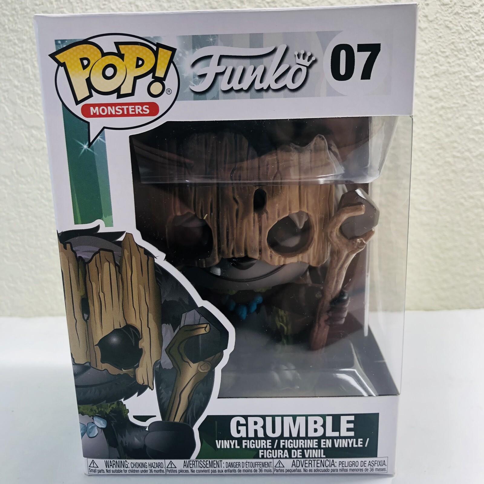 Funko Pop Monster’s Grumble 07 Wetmore Forest Vinyl Figure 2018