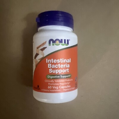 Intestinal Bacteria Support, 60 Veg Capsules 04/26