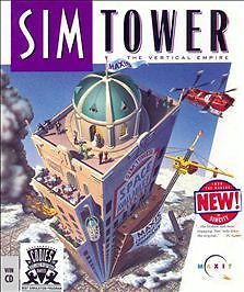 2x Sim Tower The Vertical Empire +Sim Isle Missions In The Rainforest