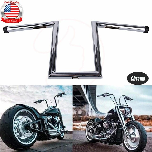 Drag Handlebar 1" Z Bar Ape Hanger For Harley Sportster XL883 1200