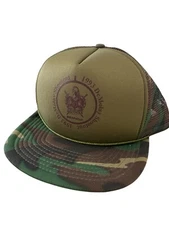 Winner Renaissance International 1993 DeMolay Shootout Mesh Trucker Hat OS Camo