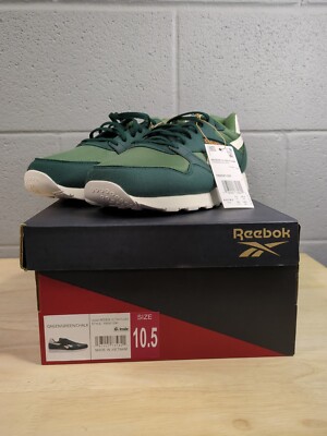 Green And White Reebok, Men's Size 10.5 ''Ultraflash'' Running Sneaker