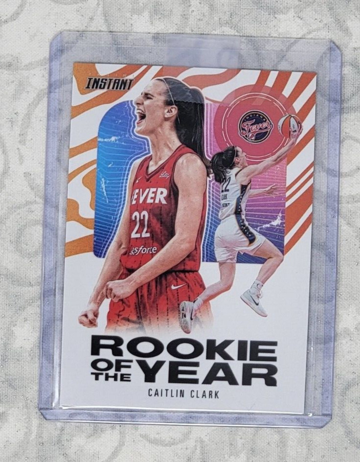 2024 Panini Instant WNBA #CCROY Caitlin Clark Indiana Fever RC - In Hand