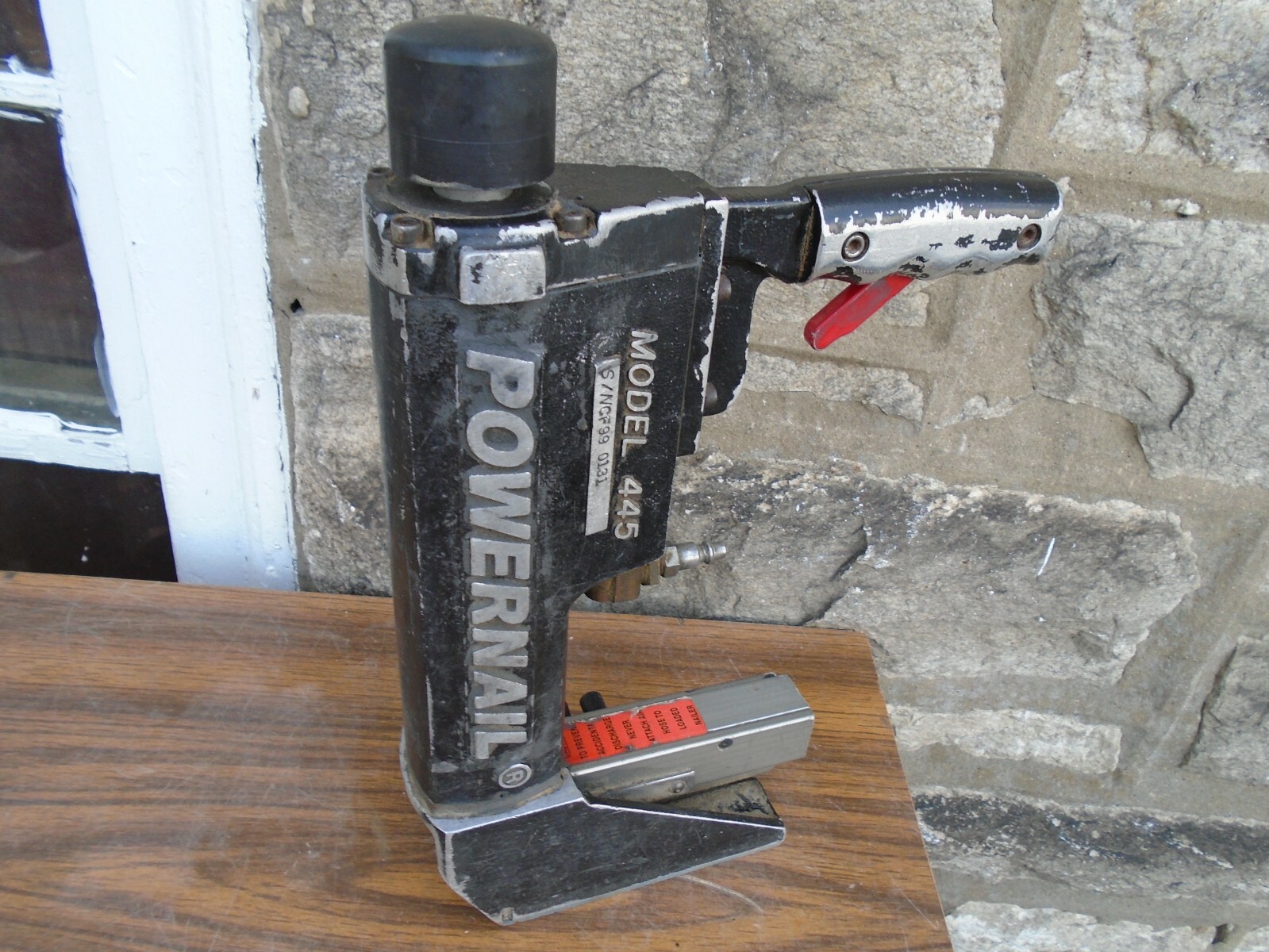 Power Nailer Model 445 VTG Pneumatic 