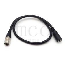 DC Female to 4 pin Hirose Male Cable for Sound Device ZAXCOM Blackmagic 20"