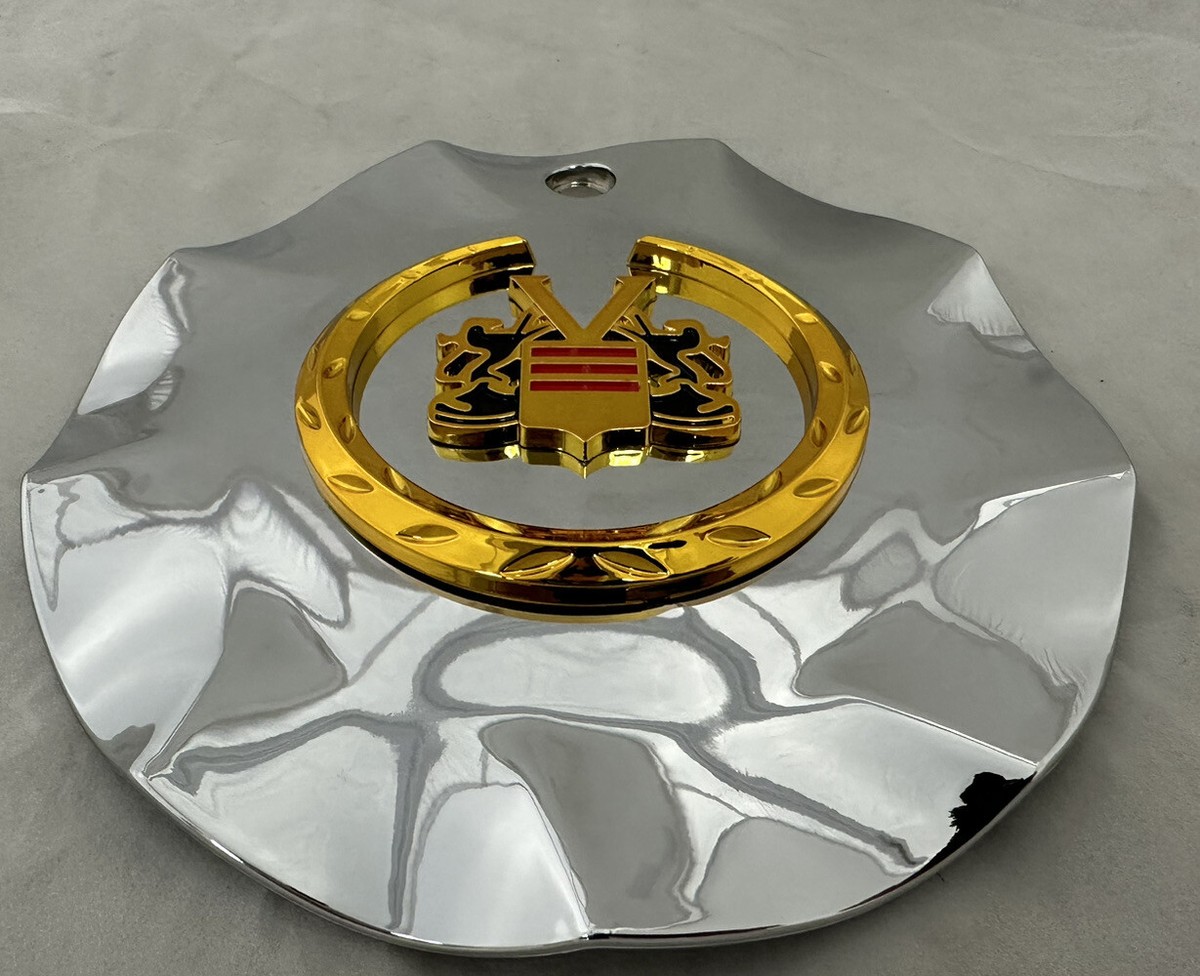 Vogue Stardust COP61C A115 Gold Wreath Crest Chrome Wheel
