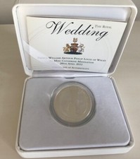 ROYAL MINT COIN 2011 ROYAL WEDDING SILVER PROOF 5 POUND COA BOX LTD EDT