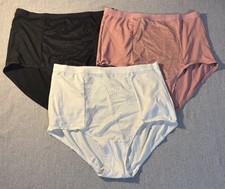 Warners Blissful Benefits Tummy-Smoothing Comfort Microfiber Brief M 3pc NO TAG