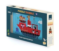 Agamographisches Holz Puzzle Transportmittel Von Ingela Arrhenius - Vilac 7639